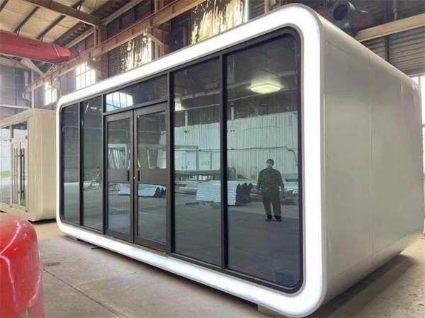 Buy cheap Mobile Tiny Container House Office Pods Holiday Resort Hotel Apple Cabin House from wholesalers