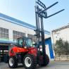 Buy cheap Outdoor 5 Ton Rough Terrain Diesel Forklift Truck With Seated Operator from wholesalers