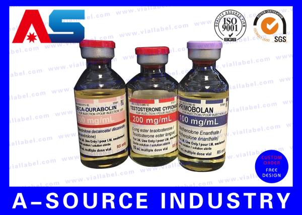Buy cheap Pharmaceutical Glass Bottle Labels Product Label Printing Custom Design SGS , ISO 9001 from wholesalers