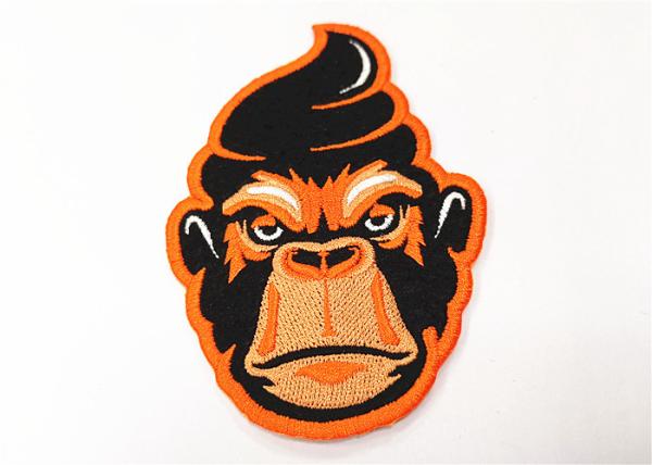 Buy cheap Recycled Animal Logo Hat Patches Eco Friendly Felt Background 7.5cmX5cm from wholesalers