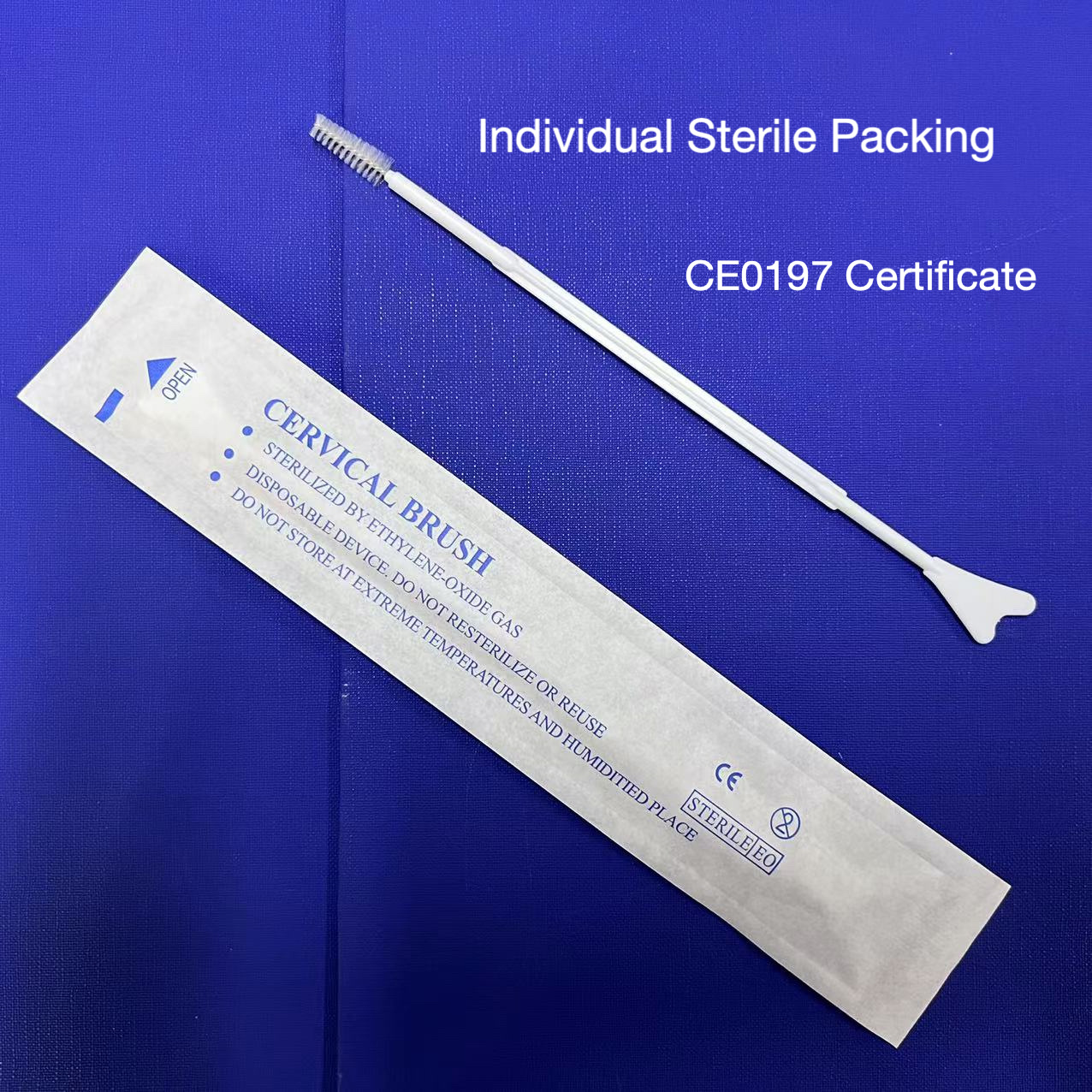 PA66 Spatula Scraper Sterile Disposable Sampling Swab For Cell Pickup