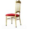 Buy cheap Contemporary Aluminum Gold Chiavari Chairs With Cushions 5cm from wholesalers