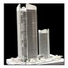 Buy cheap Twin Skyscrapers Architectural Scale Model Integrated Urban Model Architecture from wholesalers