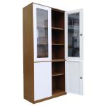 Buy cheap Double-Color Narrow Sided Swing Door Steel Filing Cabinet Knock Down Metal from wholesalers