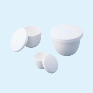 Wholesale High Thermal Conductivity white or light yellow Alumina Crucibles for sintering With Round Or Square Shape from china suppliers