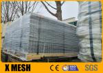 2 V Beams Anti Climb Mesh Fence Pre Galvanized Height 0.9m