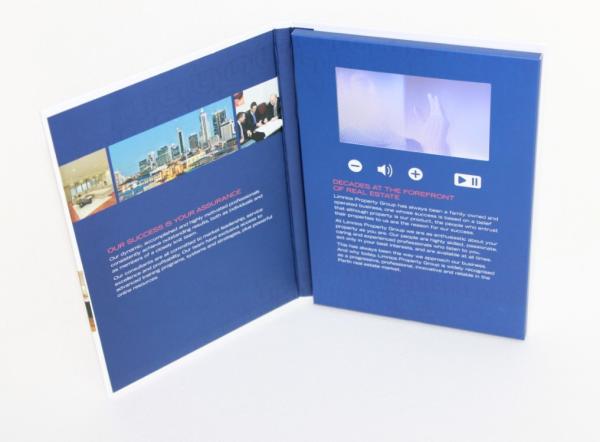 Buy cheap Tony VIF Video Brochure handmade advertising Video Invitation Card from wholesalers