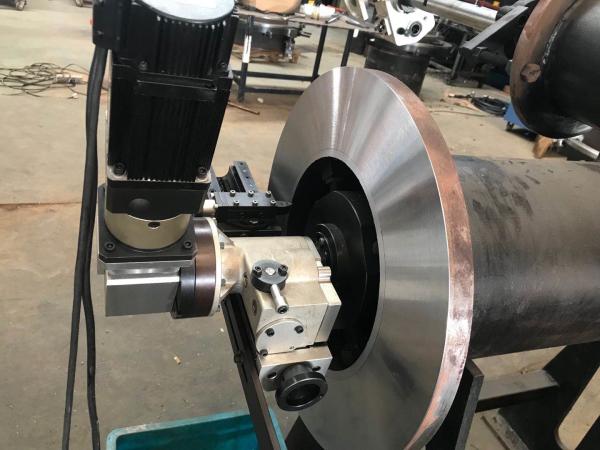 Buy cheap Water Line Sealing Beveling Flange Facer Machine Intermittent Cutting from wholesalers