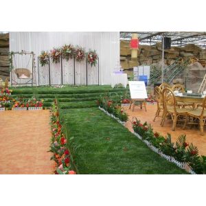 Buy cheap Dedicated Courtyard Indoor Artificial Grass Carpet Environment Friendly from wholesalers