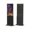 Buy cheap FCC 43 Inch Free Standing Kiosk Digital Signage Black And Silvery Color from wholesalers