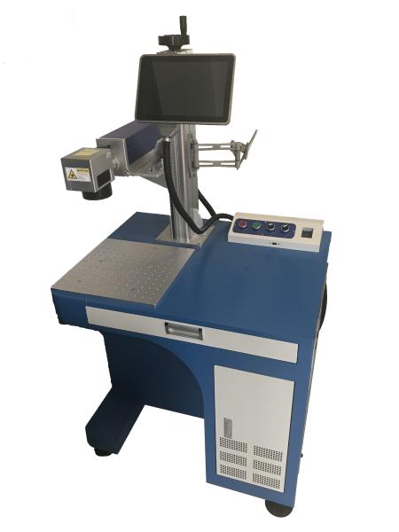 Buy cheap Desktop 30w Fiber Laser Marking Machine For Metal Engraving 30000 Hours from wholesalers