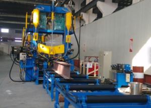 Wholesale Steel Section Making H Beam Assembly Machine Steel Bar Making Line 20m / min from china suppliers