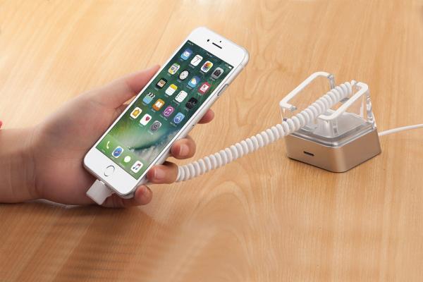 COMER anti-theft locking devices Gripper stand mounts for mobile phone alarm