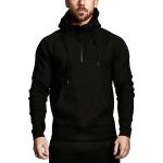 Wholesale Cotton Spandex Long Sleeve Workout Pullover Hoodie Sweatshirts for Men