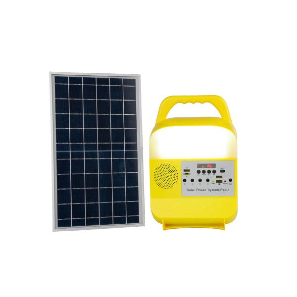 Buy cheap 9W 6000mah Portable Solar Camping Light With Bluetooth Radio from wholesalers