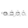 Buy cheap RK Bakeware China Foodservice NSF Heart Shape Stainless Steel Mousse Cake Ring Mold from wholesalers