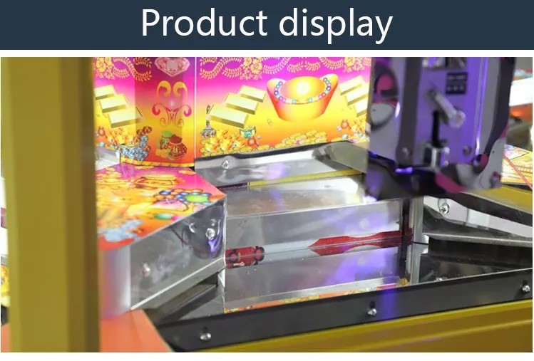 Pushing Coin Redemption Machine Arcade Penny Pusher For Carnival Coin Pushing Fun