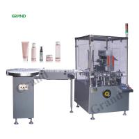 Buy cheap 220V 50HZ Automatic Cartoning Machine Vertical Cosmetic Bottle Packaging product