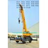 Buy cheap 4x4 XCMG 40 Ton Mobile Crane / Vehicle Mounted Crane RT40E Cummins Engine from wholesalers