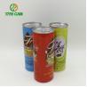 Buy cheap Alcohol Tin Cans 0.21mm Thickness CMYK 4C Tin Boxes for 240ML Whiskey Wine from wholesalers