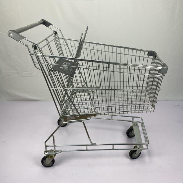 Buy cheap Australian Type Supermarket Shopping Trolley 125L Grocery Trolley Cart With PU Wheels from wholesalers