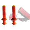 Buy cheap Lifting Hoist Dump Truck Hydraulic Cylinder Single Acting Chrome Telescopic from wholesalers