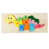 Buy cheap Montessori 3D Wooden Block Puzzle Toys Thicken Wood Jigsaw Early Learning from wholesalers