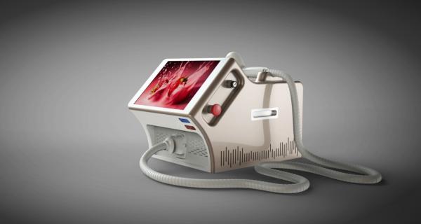 Quality Portable diode laser hair removal machine wavelength 808nm 1800W power for sale