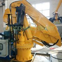 Buy cheap Hydraulic Foldable Boom 1.5t10m Marine Deck Crane product