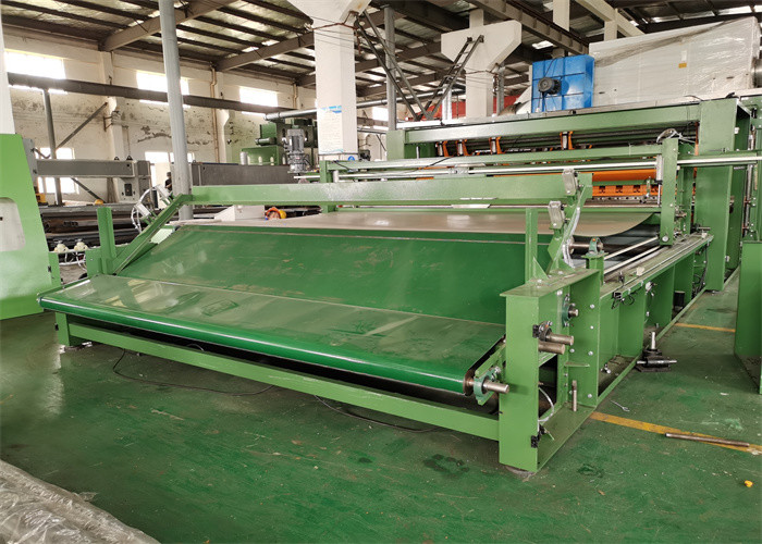 CE Non Woven Fabric Slitting Machine For Cutting Counting Coiling