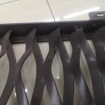 Buy cheap Aluminum expanded metal mesh Curtain Wall GOLD COPER COLOUR from wholesalers