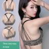 Buy cheap Lace Front Closure Push Up Bra Solid Sexy Leopard Bra Seamless Knitted from wholesalers