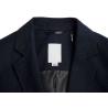 Buy cheap Worsted Mens Casual Blazer Jacket Slim Fit Warm Windproof Navy Fleece Fabric from wholesalers