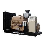 100KW 125KVA Cummins Engine 6BT8.3-GM115 Marine Diesel Generator with Low