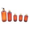 Buy cheap Frosted Glass Empty Cosmetic Containers ,100ml Bamboo Cap Face Cream Jars from wholesalers