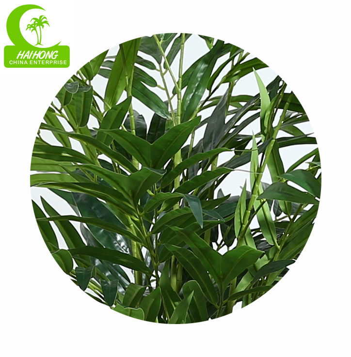 110cm Anti UV Artificial Areca Palm Tree , Large Bonsai Tree For Office