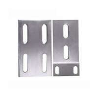 Buy cheap Class A Fire Resistant Curtain Walls Steel Embed Plates Anodized product