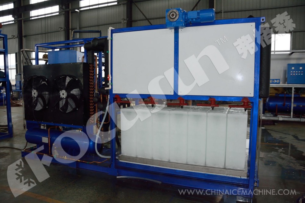 Bitzer Compressor Container Block Ice Machine for Ice Block Production Efficiency
