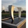 Buy cheap Decorative Outdoor Garden Water Fountain Stainless Steel Sculpture from wholesalers