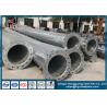 Buy cheap Power Transmission Line 45FT Octagonal Pole , Electric Steel Pole With Hot Dip Galvanized from wholesalers