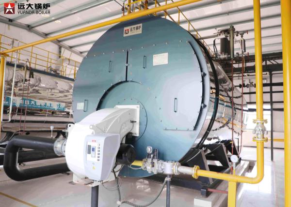 Buy cheap Automatic Industrial Gas Fired Hot Water Boiler / Steam Boiler Work from wholesalers