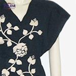 Latest african bazin hand embroidery design party swing dinner dresses vintage