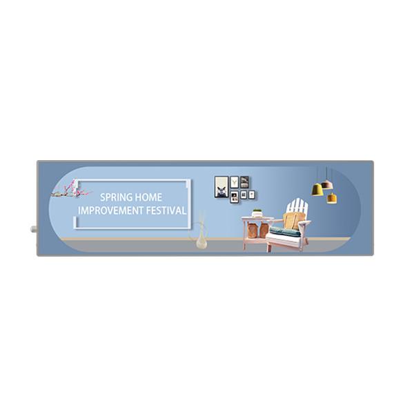 Quality FCC P2.9 Rear Window LED Display 1000*320mm Transparent LED Display for sale