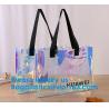 Buy cheap Women Summer Beach Bag Vinyl PVC Transparent Small Tote Handbags Shopping Shoulder Bags from wholesalers