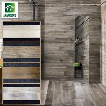 Buy cheap 10mm Wood Grain Ceramic Tiles , 20 x 120 Floor Porcelain Tiles from wholesalers