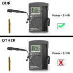 520nm Green Dot Bore Laser Sight Anodized Red Battery Included Cartridge