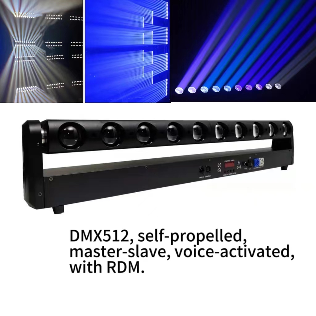 ATG10*30W DJ Shows Disco Bar Lighting Stage Music Light for Colorful Lighting Effects