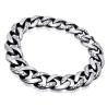 Buy cheap Men's Titanium Stainless Steel Curb Chain Link Bracelet 8 Inches (JCE168) from wholesalers