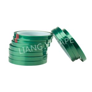 Buy cheap Polyester PET Film Electrical Insulation Tape , Silicone Glue Green Insulation product