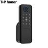Buy cheap Silver Aluminium Alloy Deadbolt Smart Door Lock Digital Fingerprint Code Card Ekey from wholesalers